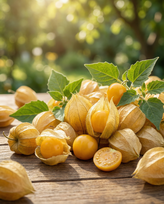 Ananaskers (Physalis pruinosa) – eenjarige groentezaden van SeedsChoice