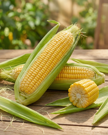 Zoete Maïs Tasty F1 (Zea mays) – eenjarige groentezaden van SeedsChoice