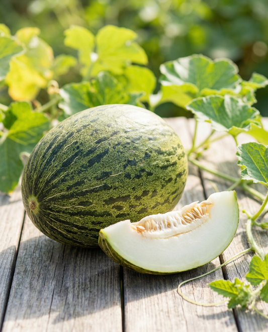 Piñonet Piel De Sapo Melon (Cucumis melo) – eenjarige groentezaden van SeedsChoice