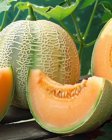Sweet Ananas Melon zaden (Cucumis melo) – eenjarige groente
