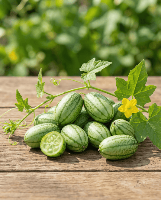 Cucamelon klimmer (Melothria scabra) – eenjarige klimmerzaden van SeedsChoice