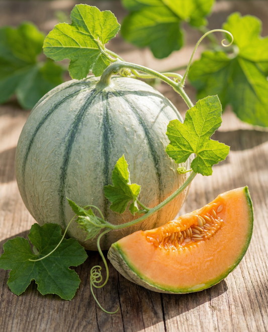 Charentais Melon (Cucumis melo) – eenjarige groentezaden van SeedsChoice