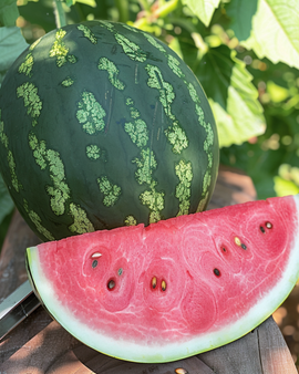 Mini-watermeloenzaden Tigrimini F1 Citrullus Lanatus eenjarig