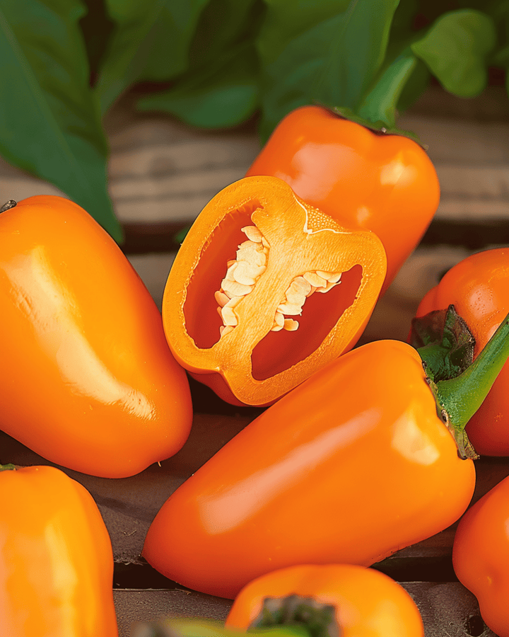Paprika Snacking Mini Orange zaden (Capsicum annuum) – eenjarige groente