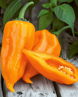 Paprikazaden Timia Capsicum Annuum oranje eenjarig spits