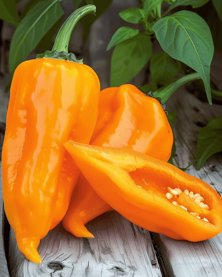 Paprika Timia Orange Pointed zaden (Capsicum annuum) – eenjarige groente