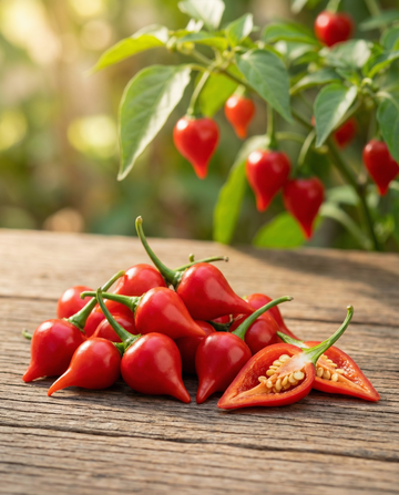 Peper Biquinho (Capsicum chinense) – eenjarige groentezaden van SeedsChoice