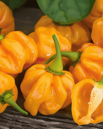 Habanero Pepper Orange zaden (Capsicum chinense) – eenjarige groente