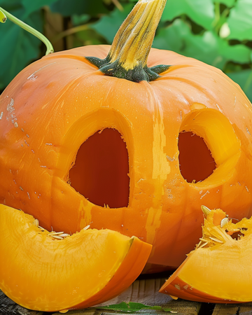 Pompoen Jack O'lantern zaden (Cucurbita pepo) – eenjarige groente