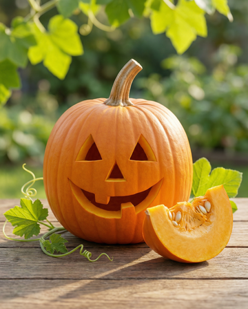 Pompoen Jack O'lantern (Cucurbita pepo) – eenjarige groentezaden van SeedsChoice