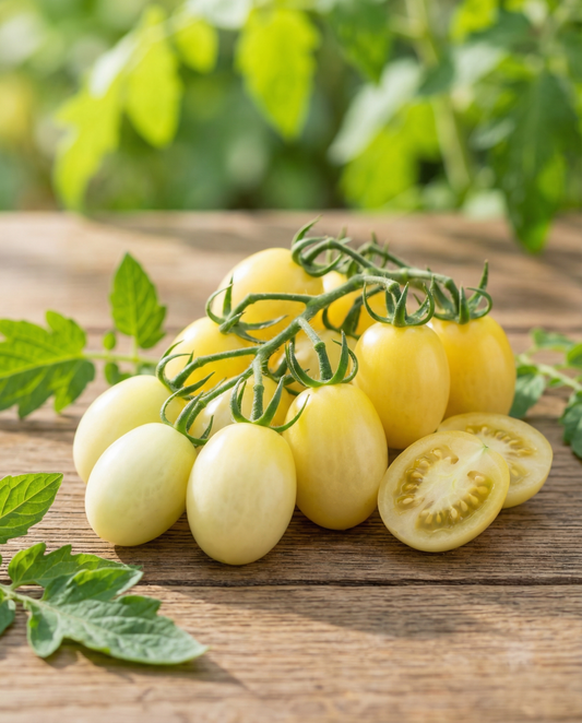 Snacktomaatje Dattolime F1 (Solanum lycopersicum) – eenjarige groentezaden van SeedsChoice