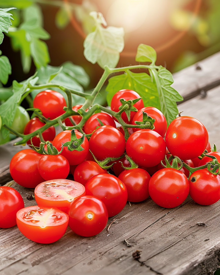 Cherry Tomato Cerise zaden (Solanum lycopersicum) – eenjarige groente