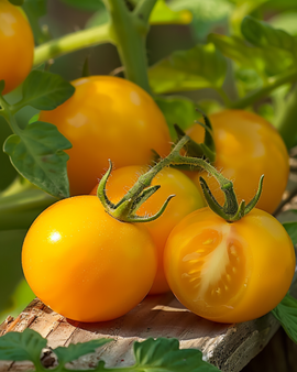 Dwergkerstomaatzaden Solanum Lycopersicum eenjarig Gourmandise geel
