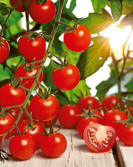 Kerstomaatzaden Supersweet 100 F1 Solanum Lycopersicum eenjarig