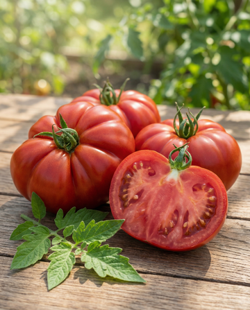 Vleestomaat Marmande (Solanum lycopersicum) – eenjarige groentezaden van SeedsChoice