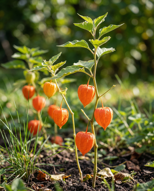 Lampionplant Orange Pods (Physalis alkekengi) – meerjarige bloemenzaden van SeedsChoice