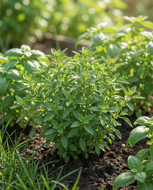 Basilicum Fine Leaf (Ocimum basilicum) – eenjarige kruidenzaden van SeedsChoice