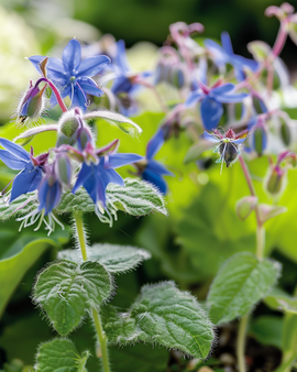 Bernagie zaden Borago Officinalis eenjarig kruid