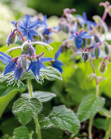 Bernagie zaden (Borago officinalis) – eenjarig kruid