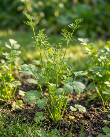 Citroenkoriander (Coriandrum sativum) – eenjarige kruidenzaden van SeedsChoice