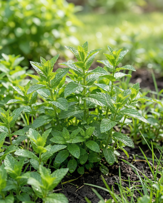Groene munt (Mentha spicata) – meerjarige kruidenzaden van SeedsChoice