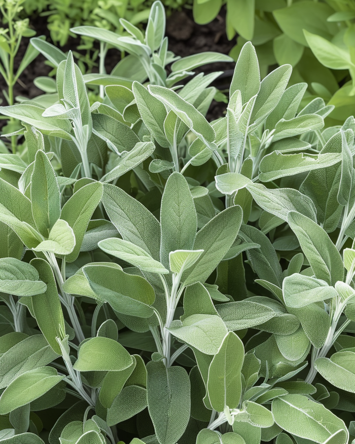 Saliezaden (Salvia officinalis) – meerjarig kruid