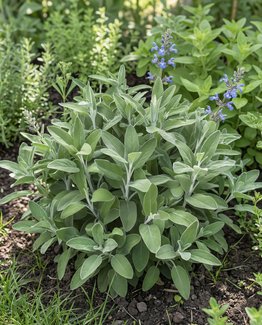 Salie (Salvia officinalis) – meerjarige kruidenzaden van SeedsChoice