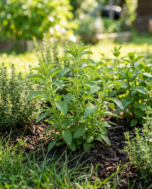 Stevia (Stevia rebaudiana) – meerjarige kruidenzaden van SeedsChoice