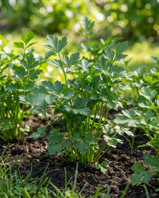 Peterselie Thujade (Petroselinum crispum) – tweejarig kruid zaden van SeedsChoice
