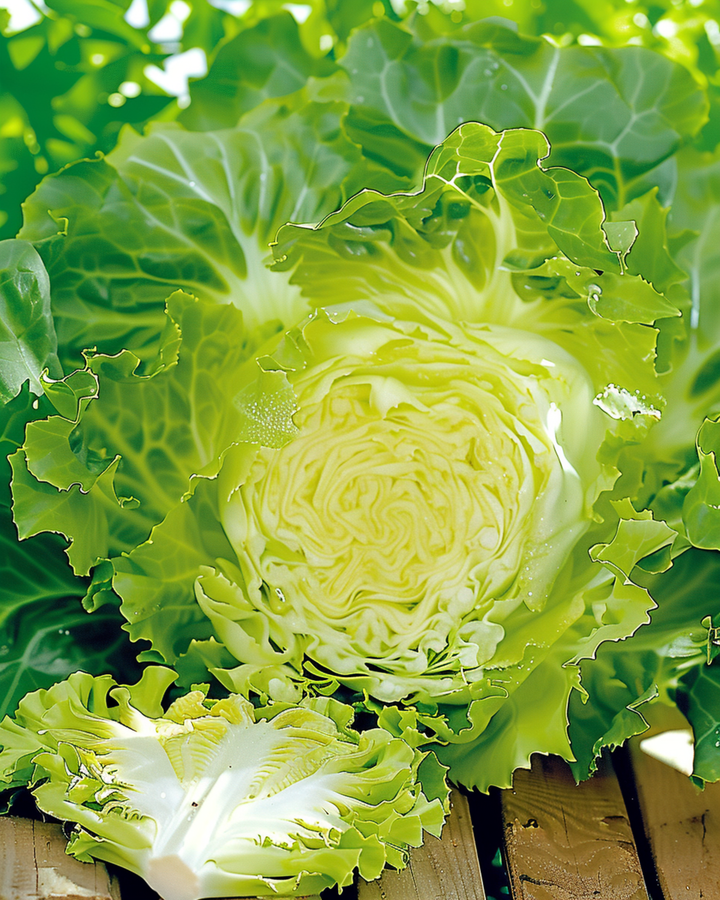 Gekrulde Andijvie De Meaux zaden (Cichorium endivia) – eenjarige groente