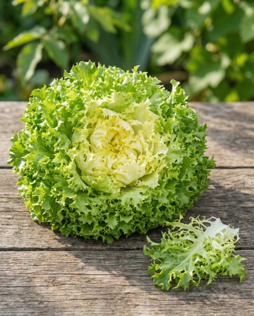 Gekrulde Andijvie Wit (Cichorium endivia) – eenjarige groentezaden van SeedsChoice