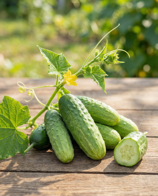 Augurk National (Cucumis sativus) – eenjarige groentezaden van SeedsChoice