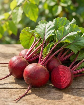 Rode biet Egyptian Flat Round (Beta vulgaris) – eenjarige groentezaden van SeedsChoice
