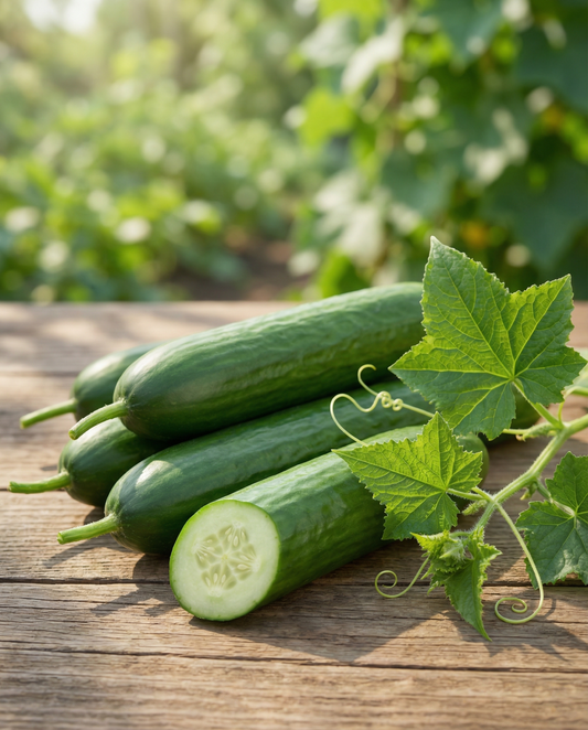 Komkommer Johanna (Cucumis sativus) – eenjarige groentezaden van SeedsChoice
