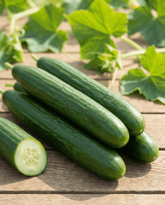 Komkommer Laureen F1 (Cucumis sativus) – eenjarige groentezaden van SeedsChoice