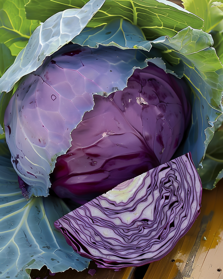 Red Cabbage Langedijker Bewaar 2 zaden (Brassica oleracea) – eenjarige groente