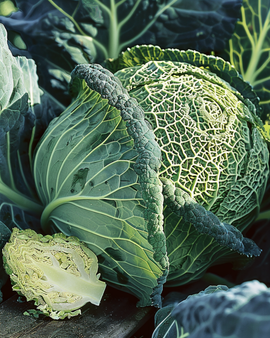 Savooiekoolzaden Winterking 2 Brassica Oleracea eenjarig ras