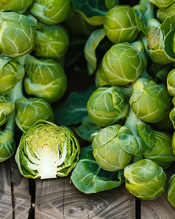 Spruitkool Groninger zaden (Brassica oleracea) – eenjarig