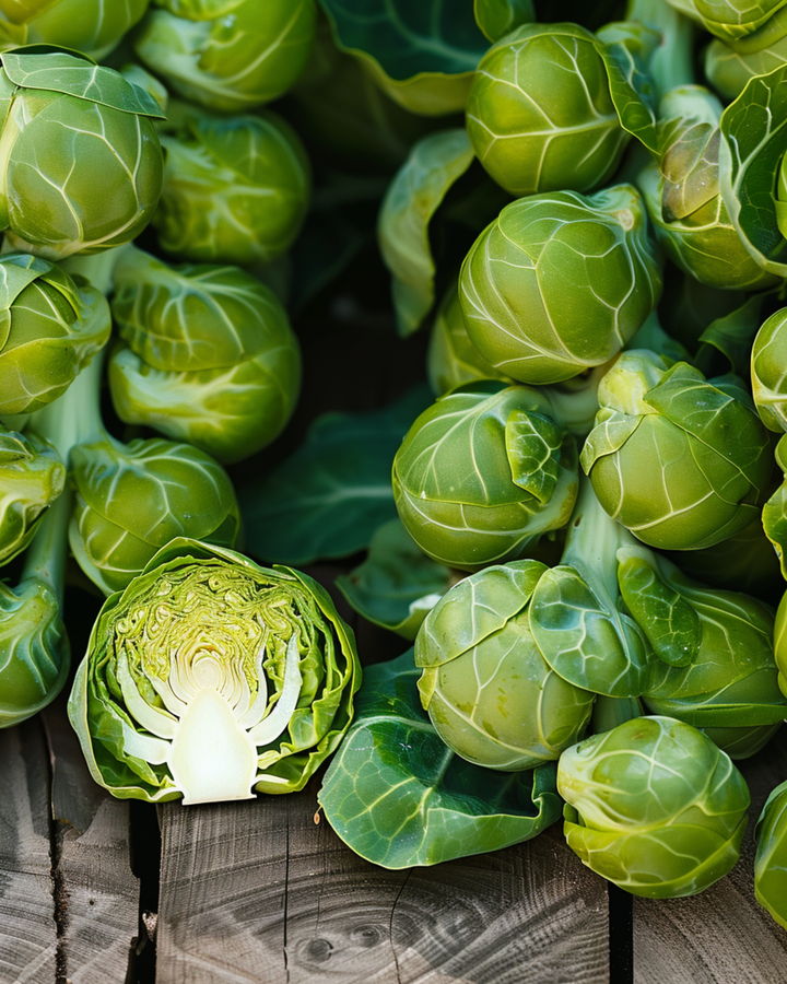 Spruitkool Groninger zaden (Brassica oleracea) – eenjarig
