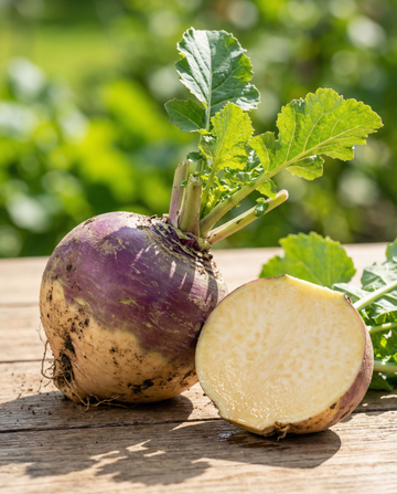Koolraap Champion Purple Top (Brassica napus) – eenjarige groentezaden van SeedsChoice