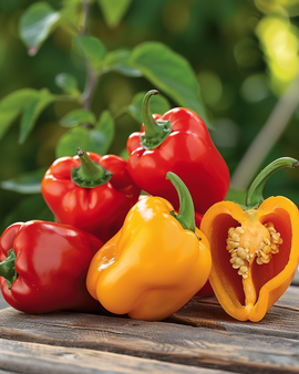 Minipaprikazaden Tinkerbell Mix Capsicum Annuum eenjarig