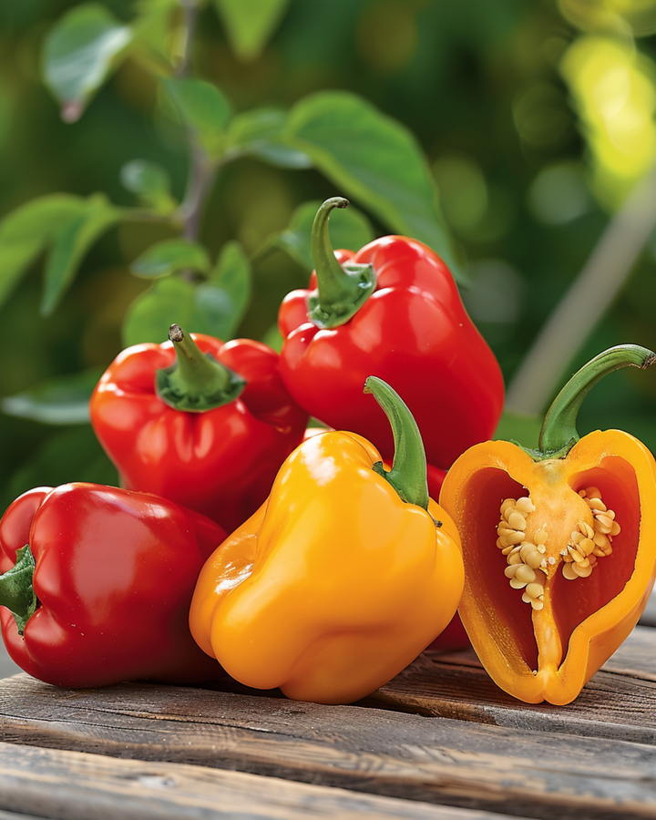 Baby Sweet Pepper Tinkerbell Mix zaden (Capsicum annuum) – eenjarige groente