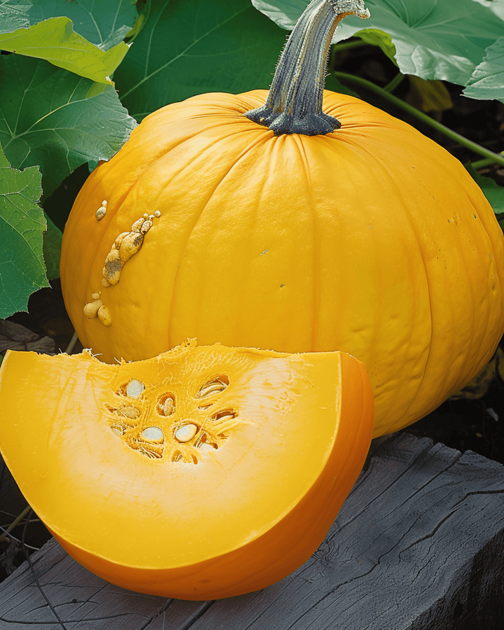 Gele pompoen zaden (Cucurbita maxima) – eenjarige groente