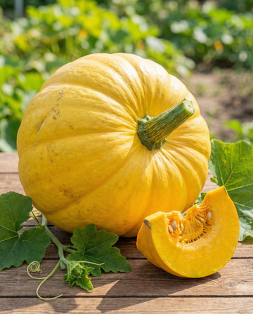 Pompoen Yellow (Cucurbita maxima) – eenjarige groentezaden van SeedsChoice