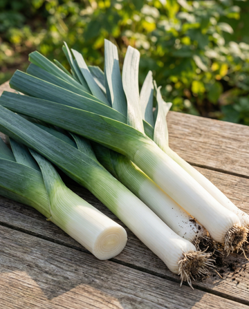 Prei Herfstreuzen 3 Elephant (Allium porrum) – eenjarige groentezaden van SeedsChoice