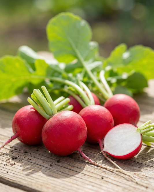 Radijs Cherry Belle (Raphanus sativus) – eenjarige groentezaden van SeedsChoice