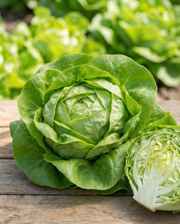 Sla Neckarreuzen Summer Diamond (Lactuca sativa) – eenjarige groentezaden van SeedsChoice
