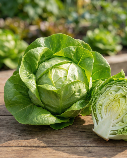 Sla Zwart Duits (Lactuca sativa) – eenjarige groentezaden van SeedsChoice