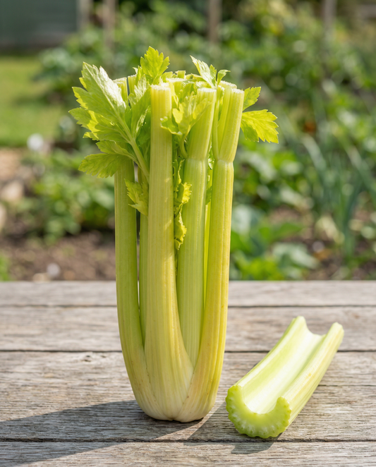 Bleekselderij Golden Self Blanching (Apium graveolens) – eenjarige groentezaden van SeedsChoice