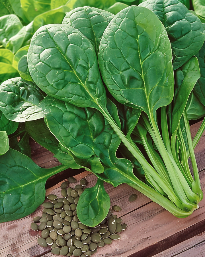 Spinazie Nores Green zaden (Spinacia oleracea) – eenjarige groente